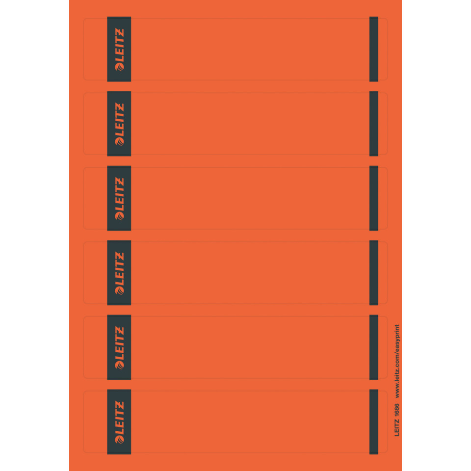 orange, stapel, bögen, etiketten, leitz