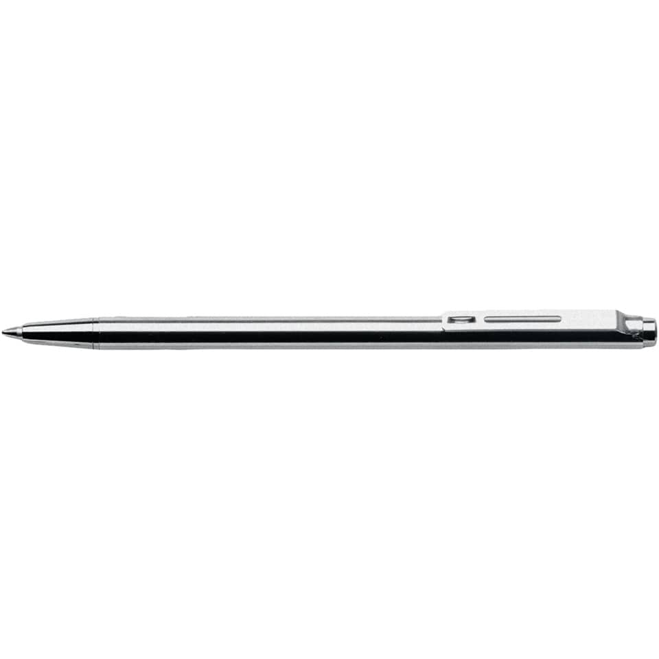 Kugelschreiber, Stift, Metallisch, Chrom, Clip