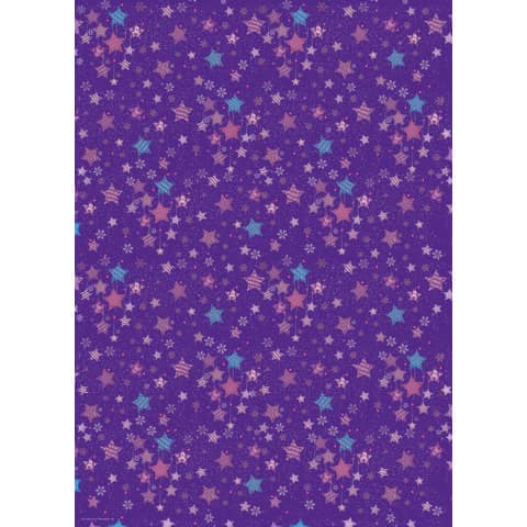 Geschenkpapier Schneegestöber, 50 x 70cm TURNOWSKY 01 128