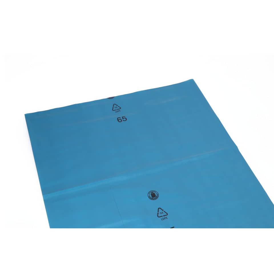 blau, Polyethylen,  plastic bag, Folienbeutel, Sack
