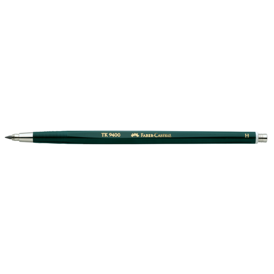 Bleistift, Drehbleistift, HB-Bleistift, Rundrand, Grün