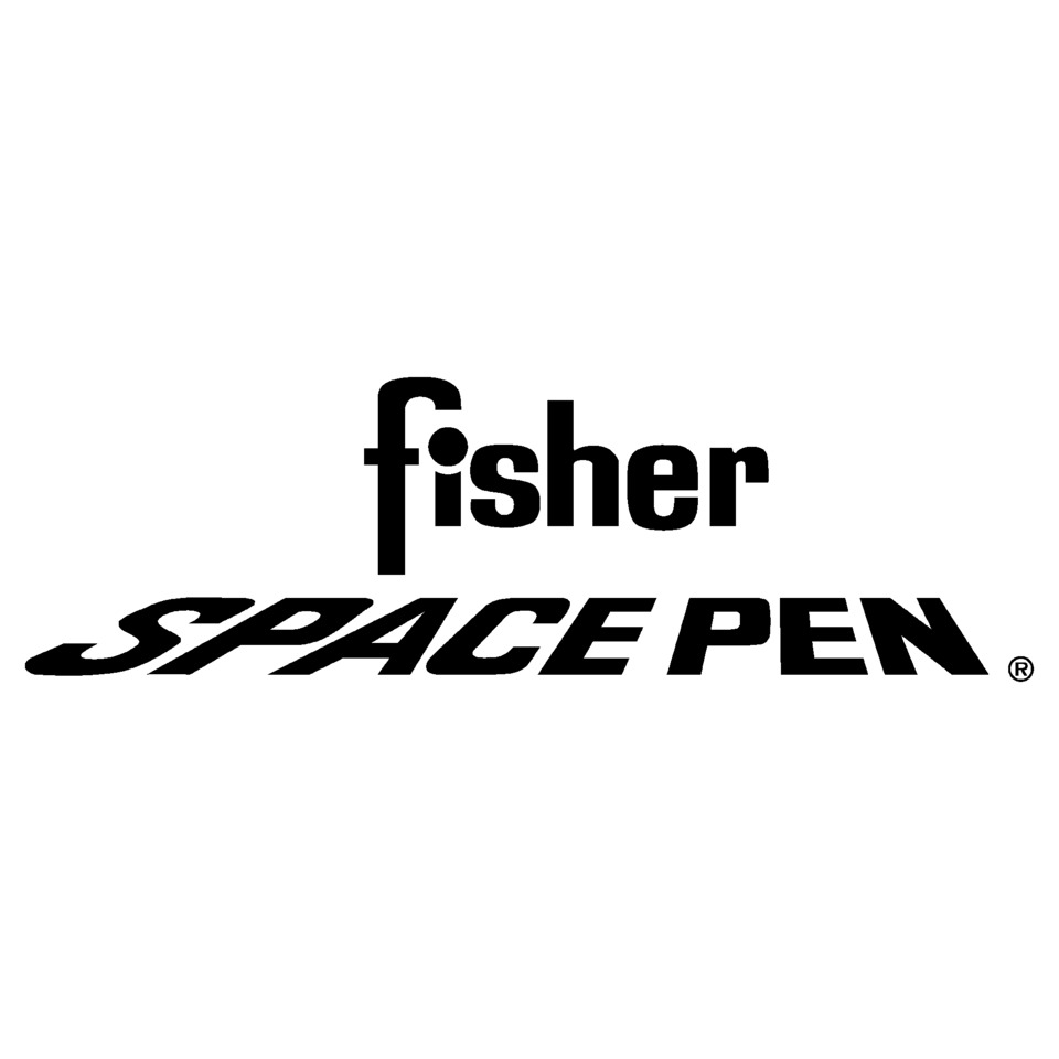 Logo, Fisher, Space pen, Marke, Schwarzschrift