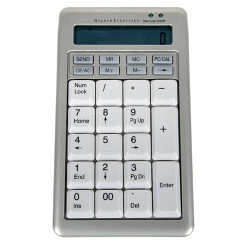 Nummernblock S-Board 840, grau BAKKERELKHUIZEN BNES840DNUM Elektronik, Taschenrechner