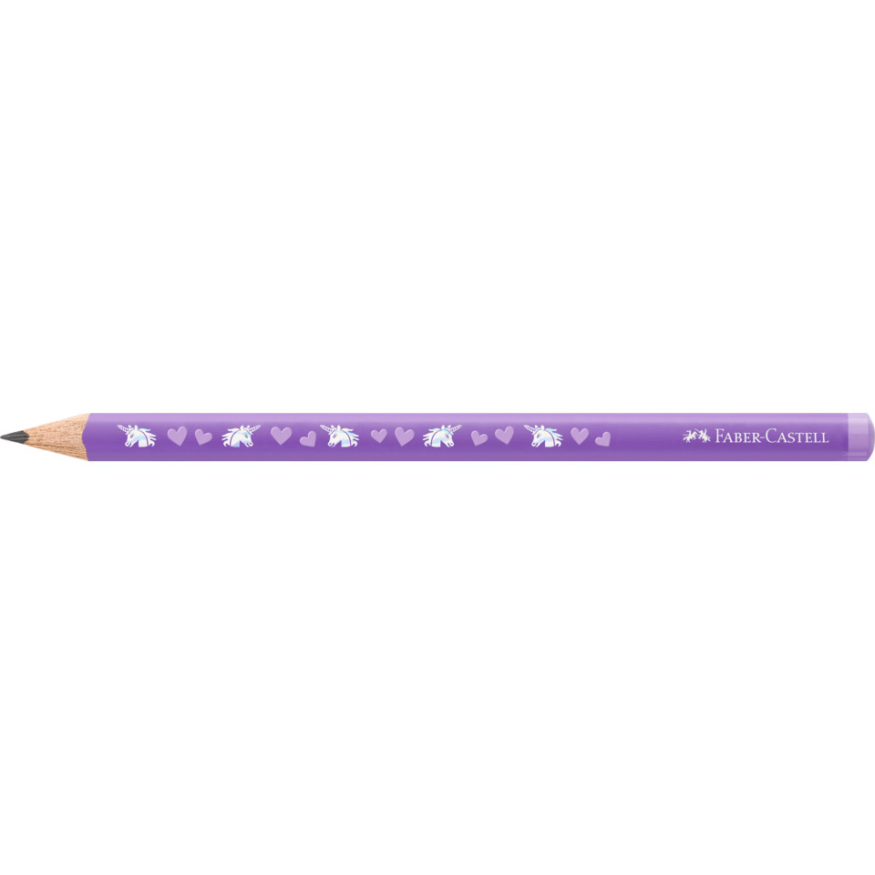 Bleistift, Violett, Herz Muster, Holzbleistift, Faber-Castell