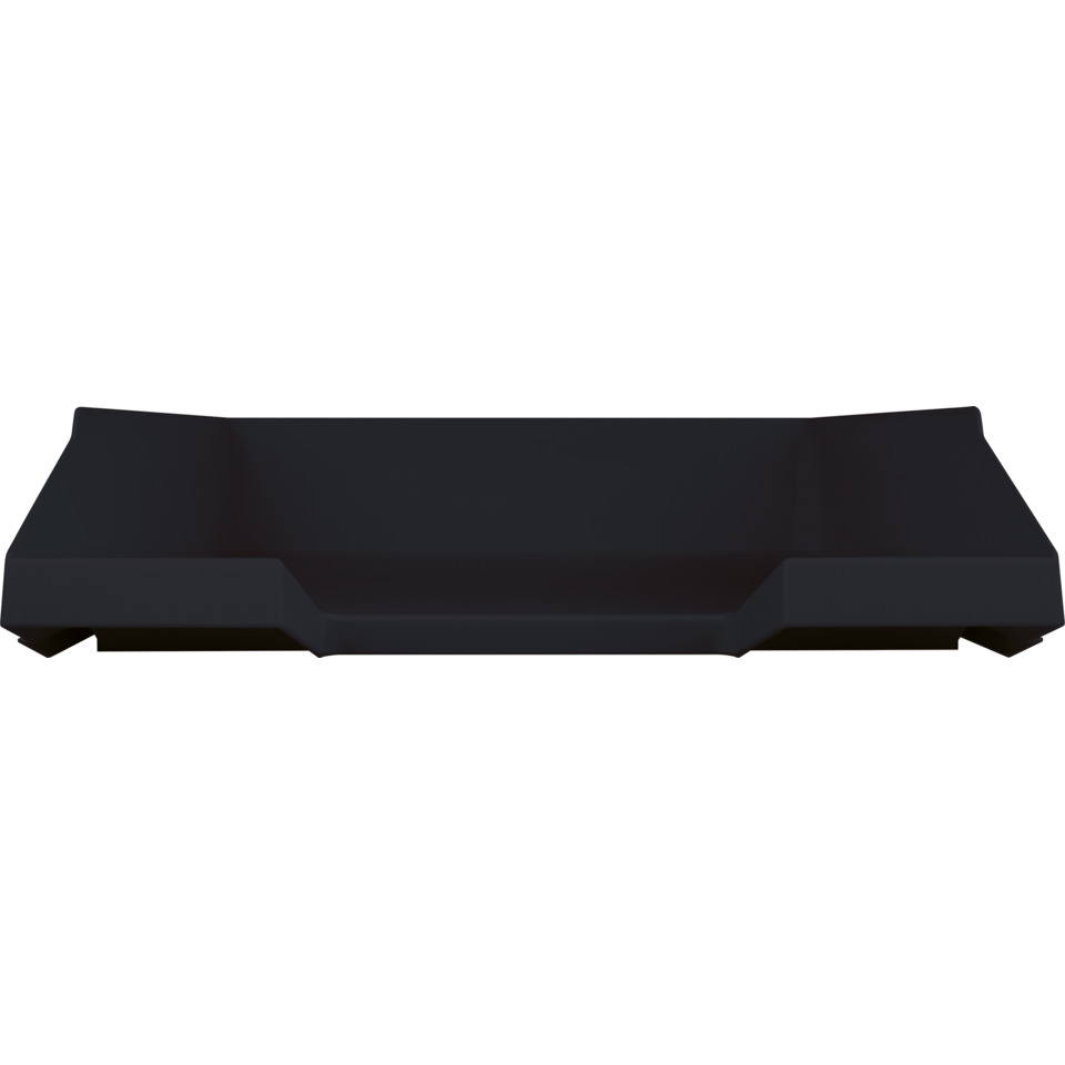 Tastaturablage, Schreibtischzubehor, Untertischablage, schlanker Ablage, schwarz