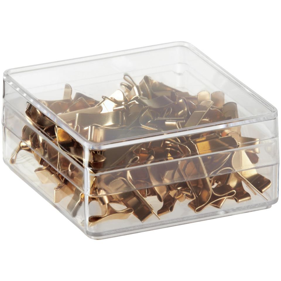 Clips, Kupfer, Schubladenbox, Metallklammern, Organizer