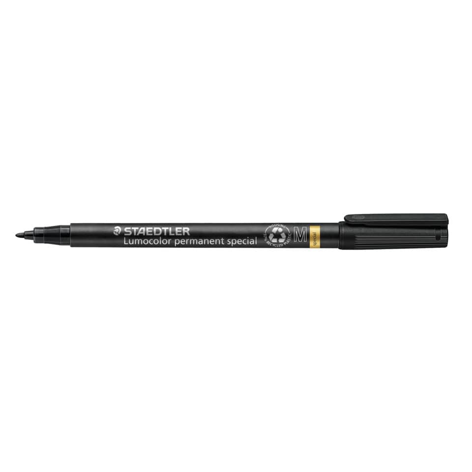 Folienstift Lumocolor® permanent specialstift, ca. 1.0 mm, schwarz STAEDTLER 319 M 9