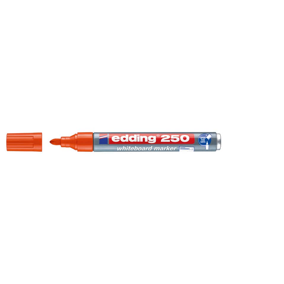 Boardmarker 250, 1,5-3mm, Rundspitze, orange EDDING 4-250006