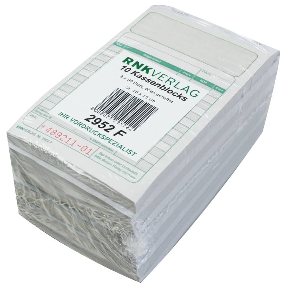 Kiste, Papier