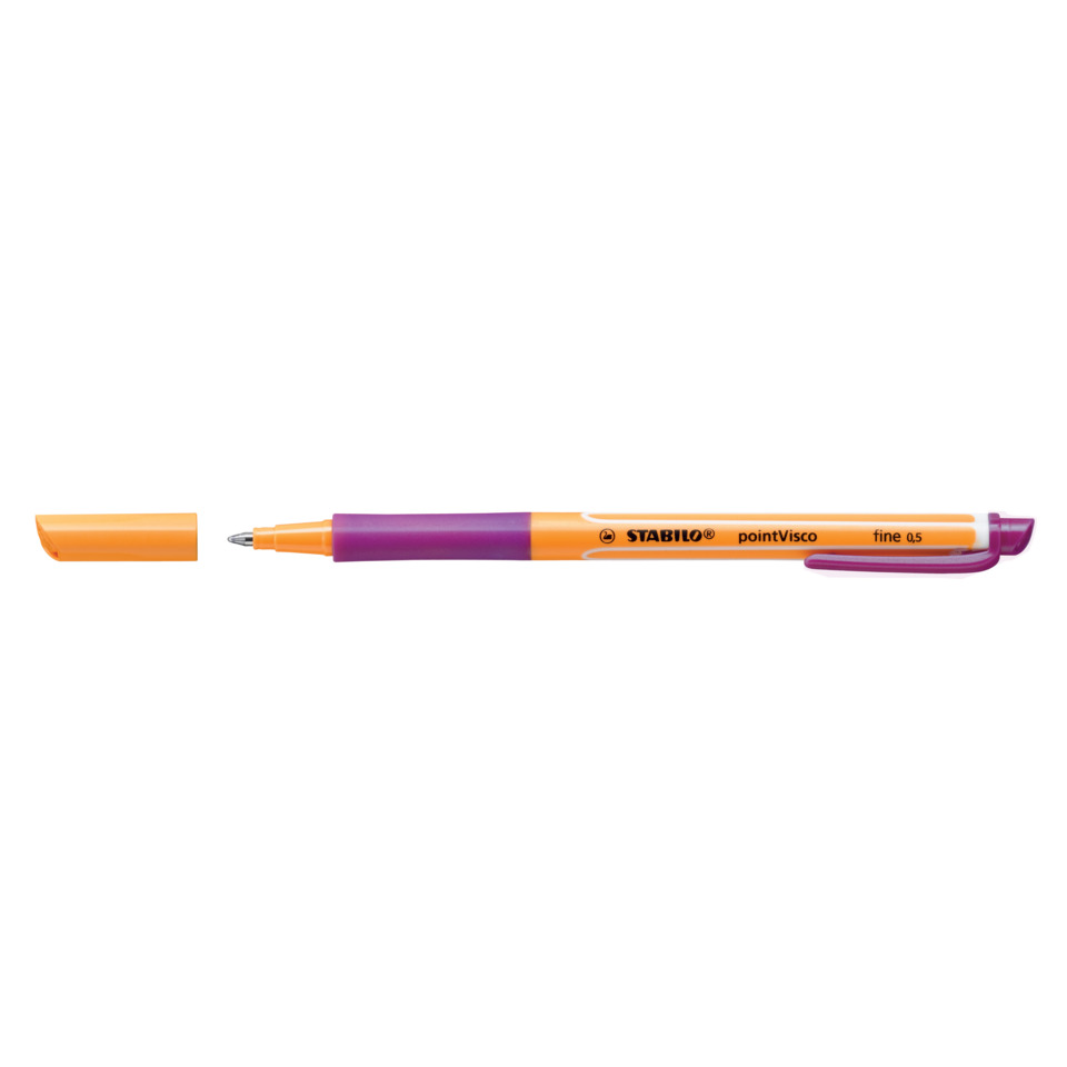 Marker, Stabilo, Fineliner, Orange, Purple