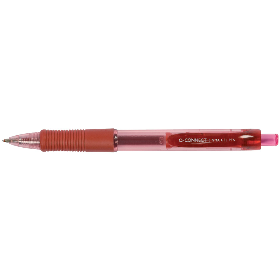 Gelschreiber Sigma 0,5 mm rot Q-CONNECT KF00383 Stift