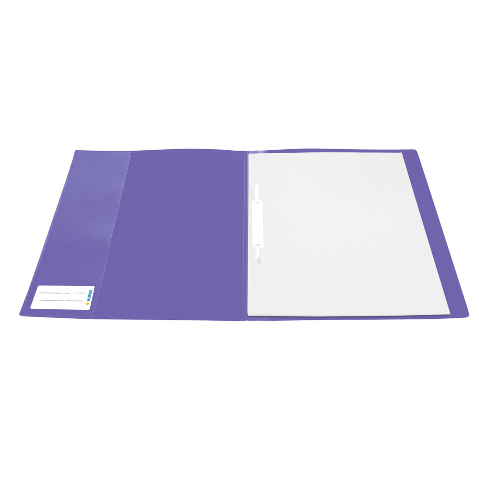 Ordner, Präsentationsmappe, A4, Kunstleder, violett