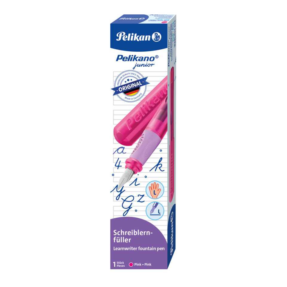 Füllfederhalter, Rosafarbener Stift, Federhalter, Tintenstift, Schreibgerät