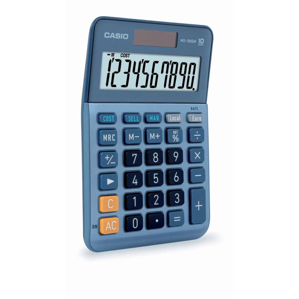 Taschenrechner, Casio, Digitalkalkulator, Bürogerät, Tastatur