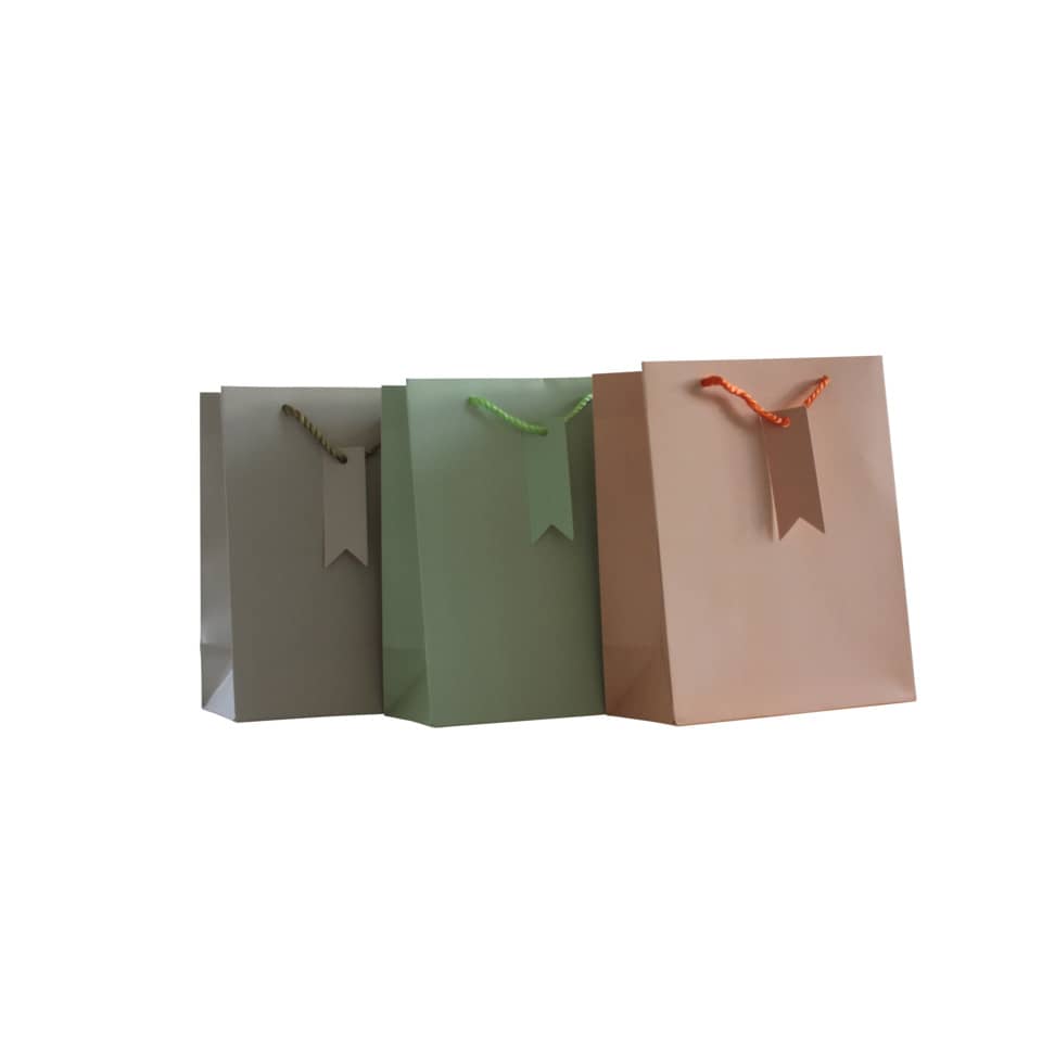 Geschenkbeutel, Geschenkverpackung, Papiertragetaschen, Pastellfarben, Kordelzug