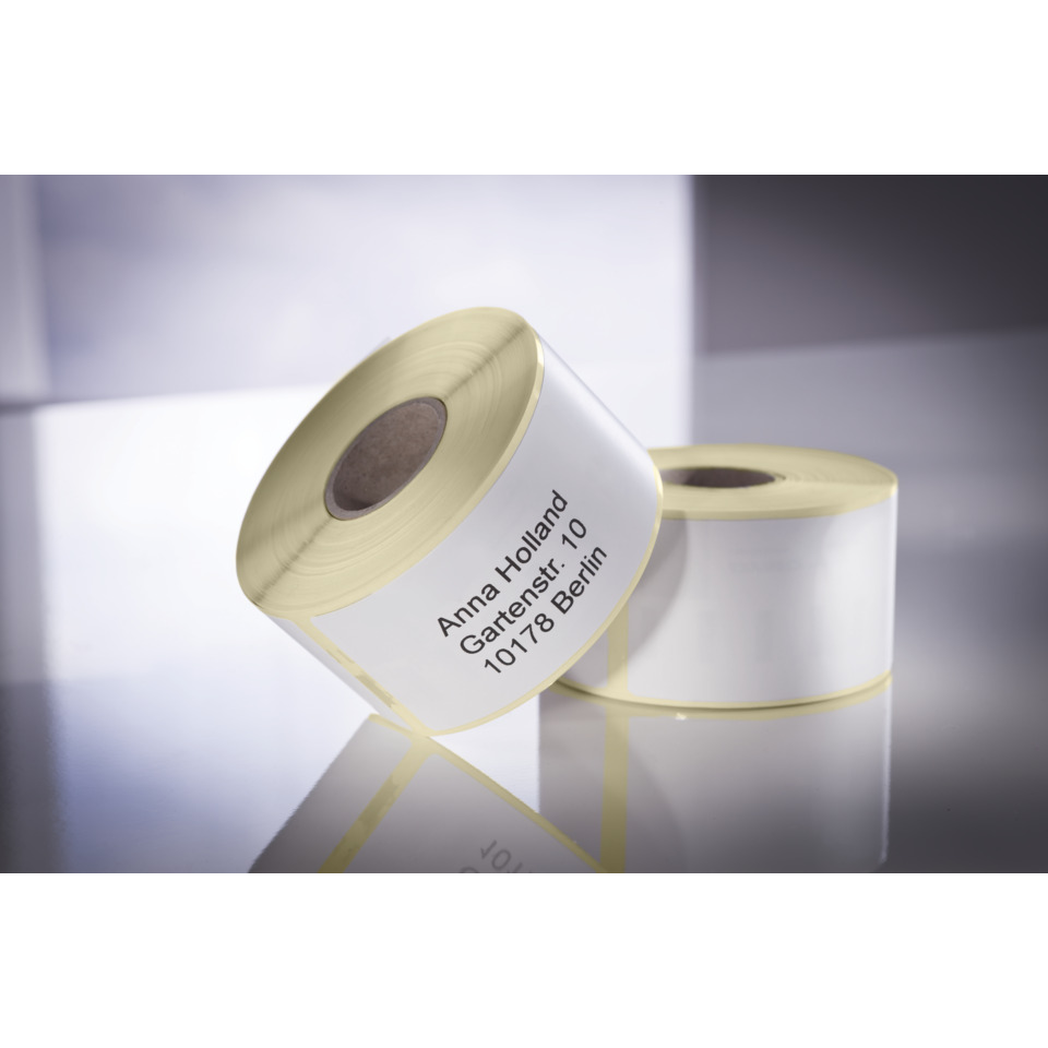 Etikettenrolle, Adressaufkleber, Papierrolle, Adressering, Beschriftung, Etiketten, Aufkleber, Drucketiketten, Adressetikett, Klebeband