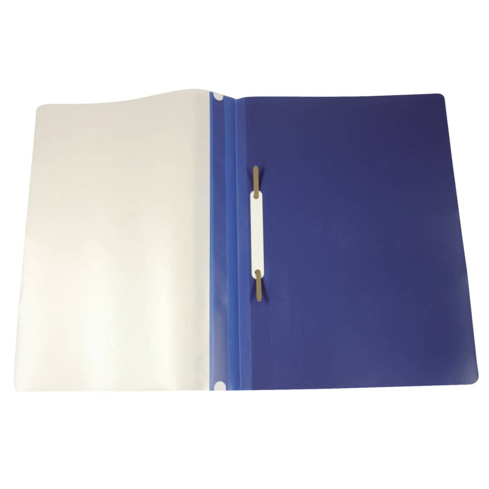 Ordner, Aluminiumordner, Dreiring-Ordner, blaue Aktenmappe, Aktenmappe mit Ringhalter