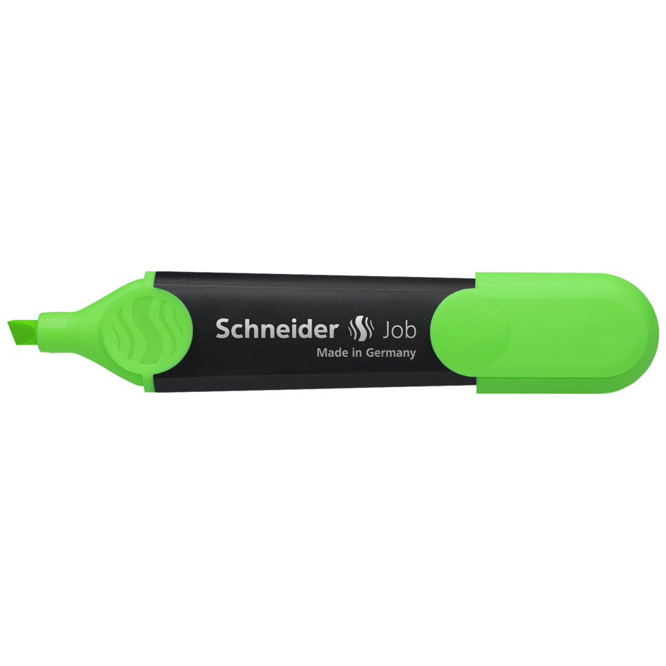 highlighter, neon-grün, grüner-kopf, marker, Schneider