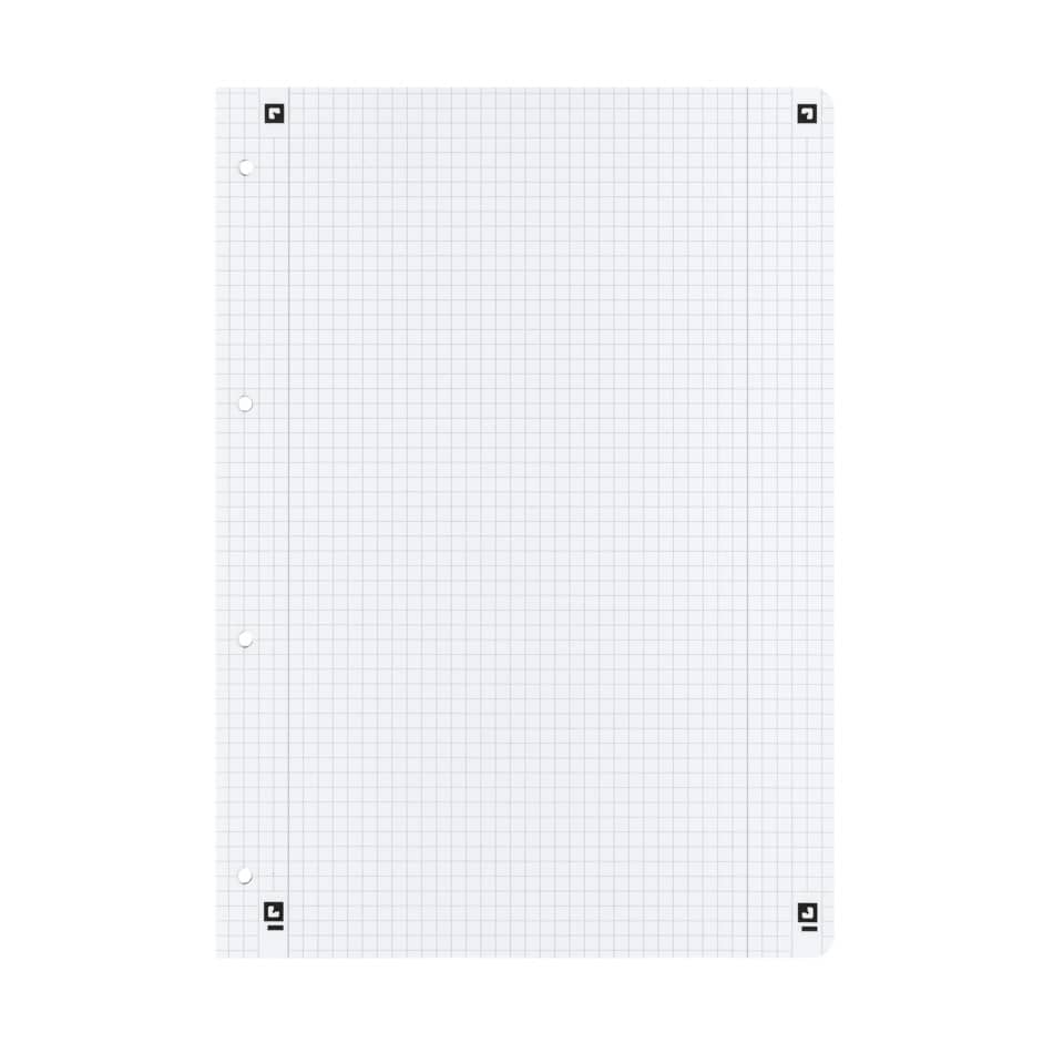 Gitterpapier, Gitterpapier mit Punkten?, Dreifachlochung, Notizpapier, Linienlos?