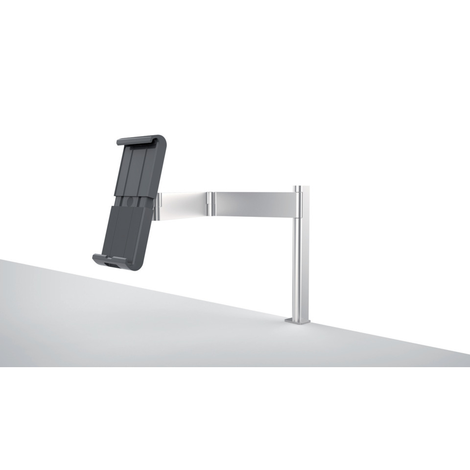 Monitorhalterung, Schwenkarm, Befestigung, Aluminium, Klemme