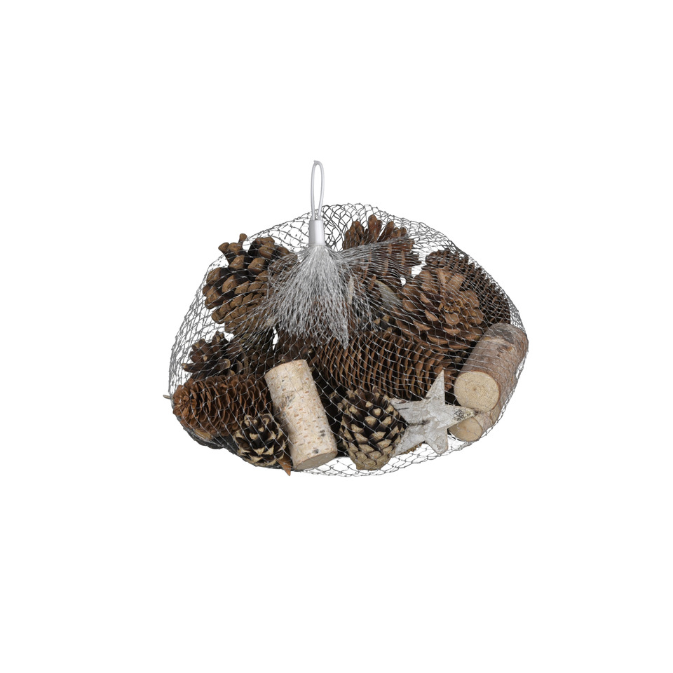 Weihnachtsdeko Zapfen, 300 g, Kiefer, sortiert  671700000726