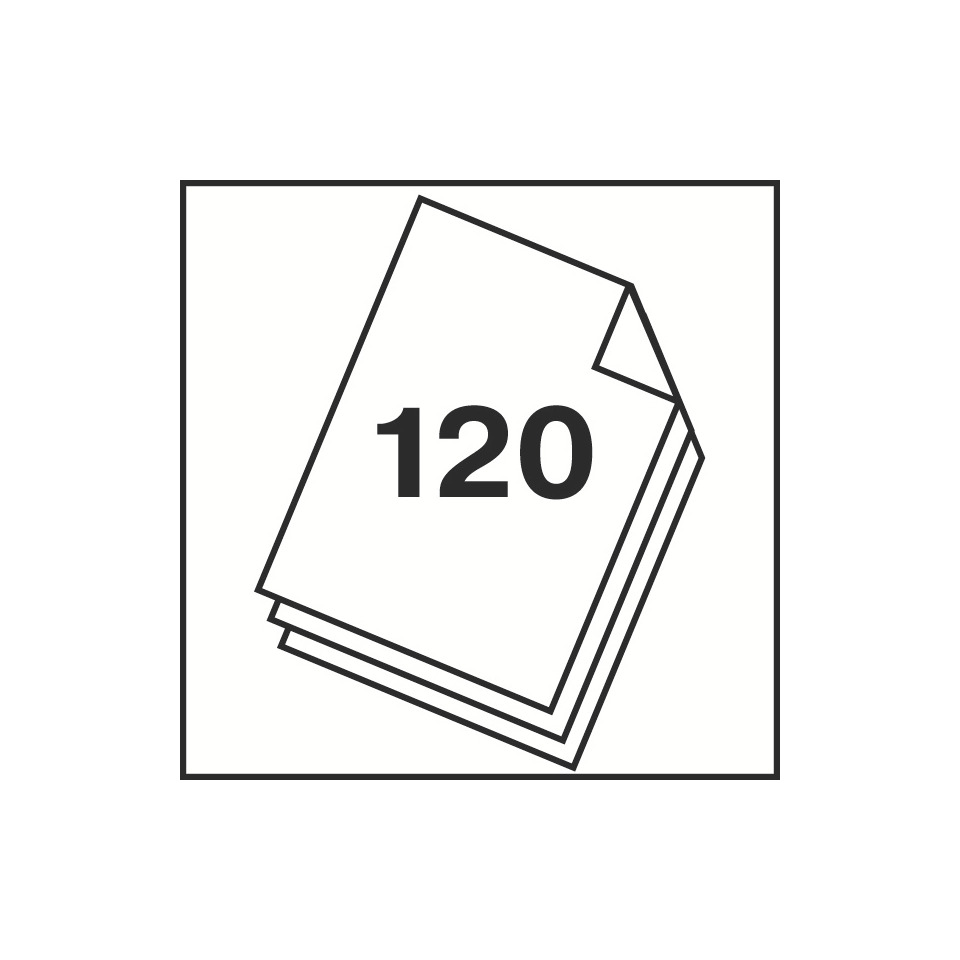 Notizblock, 120 Seiten, Papierschicht, Heft, Seitenstapel