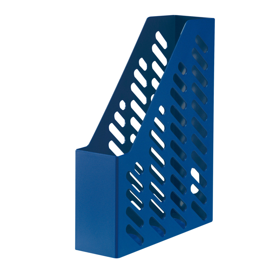 Büro-Ordner, Schreibtisch-Organizer, Steckordner, Metallkonstruktion, blau