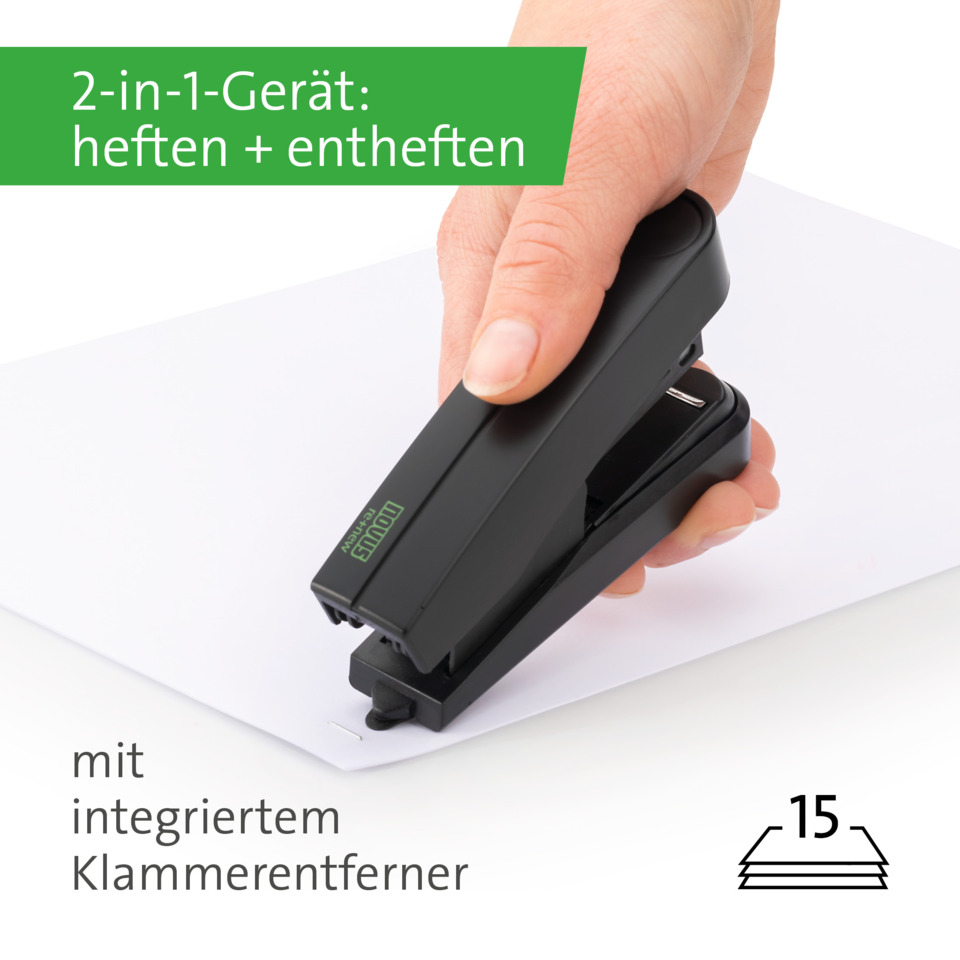 Klammerentferner, Klammerentferner mit integriertem, 2-in-1 Gerät, Klammernhalter, Schneidwerkzeug