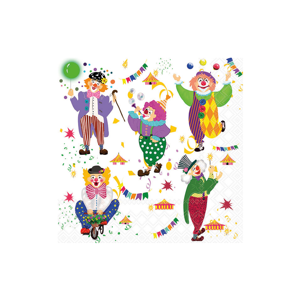 Karneval, Clown, Zirkus, Bunte Kleidung, Luftballon