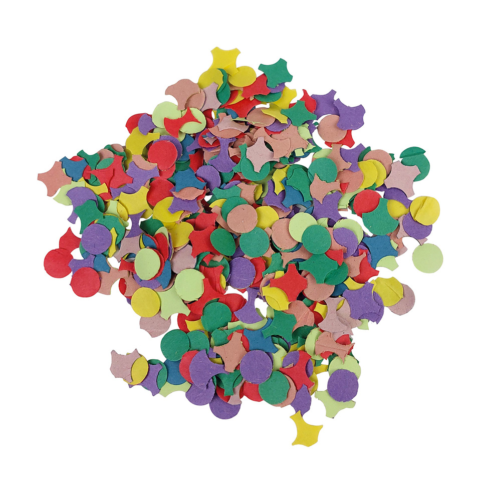 konfetti, Papierschnipsel, bunte punkte, Feierdekoration, Party-Konfetti