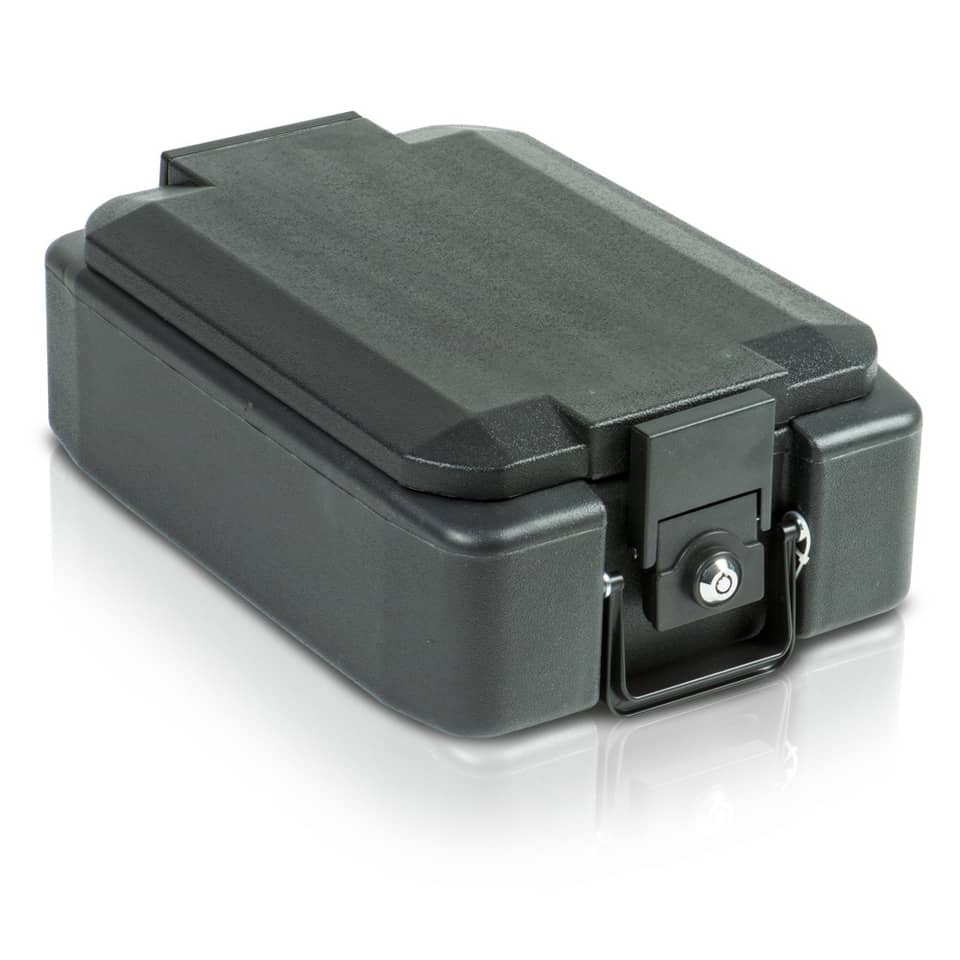 Koffer, Kassettenbox, Kasten, Gehäuse, Schwarz