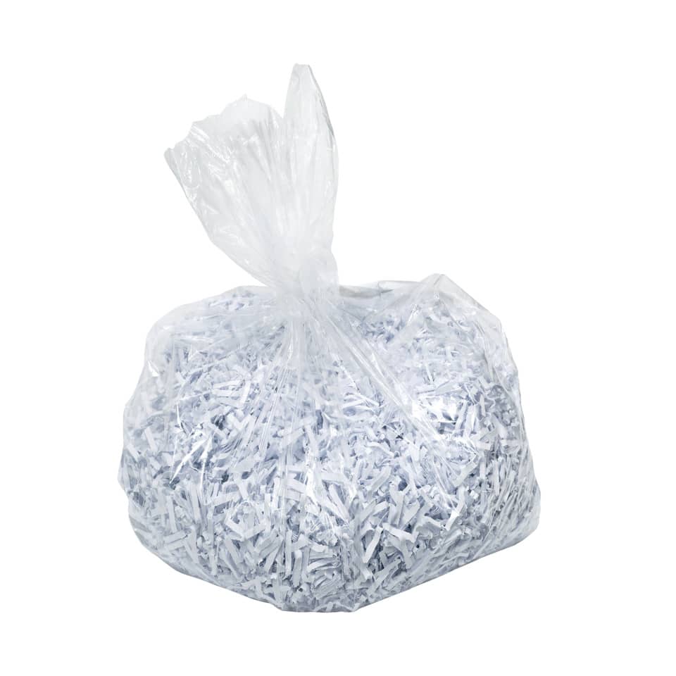 Kunststoffstücke, Schnipsel, Schredderpapier, Spanndeckel?, Zerknittertes Material