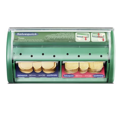 Pflasterspender (nicht gefüllt), grün SALVEQUICK 490710