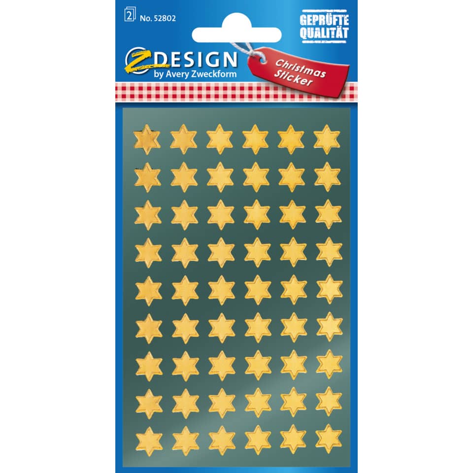 sternchen sticker, sternförmig, deko sticker, weihnachtsdeko, goldene sternen