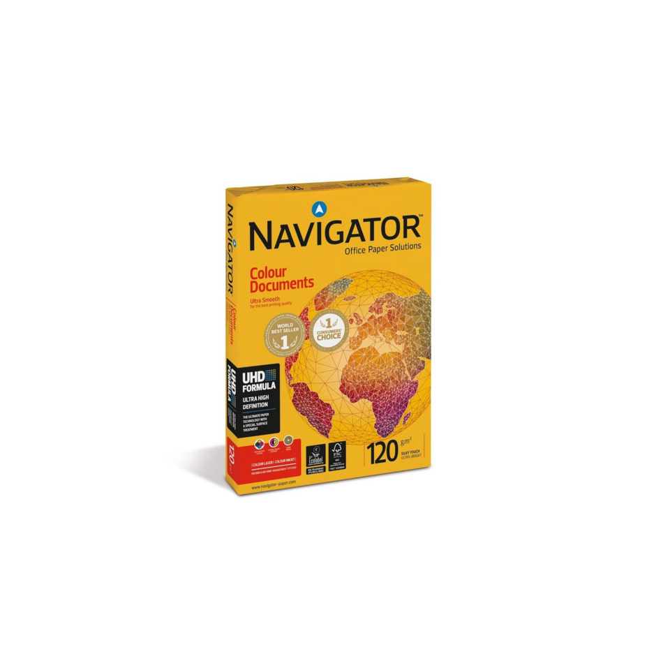 Papiro Karton, Druckerpapier, DIN A4, 120g/m², UHD-Formel