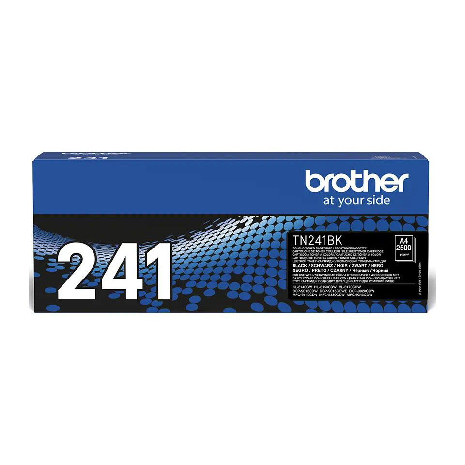 Lasertoner, 2.500 Seiten, schwarz BROTHER TN241BK