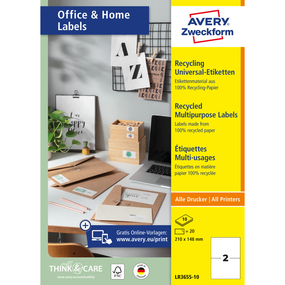 Label, Recycling, Papier, Büro, Mehrzweck