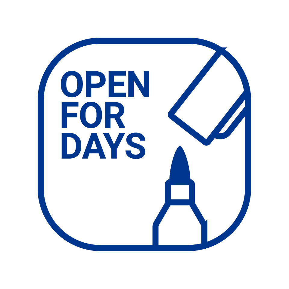 Open for Days, Open for Days logo, Kosmetik, Lippenstift, Logo