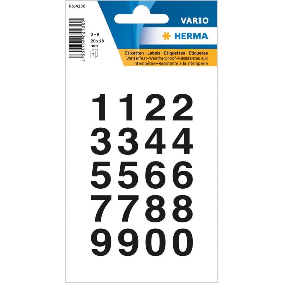 Etiketten, Labels, Wetterfest, Warehänger, Aufkleber