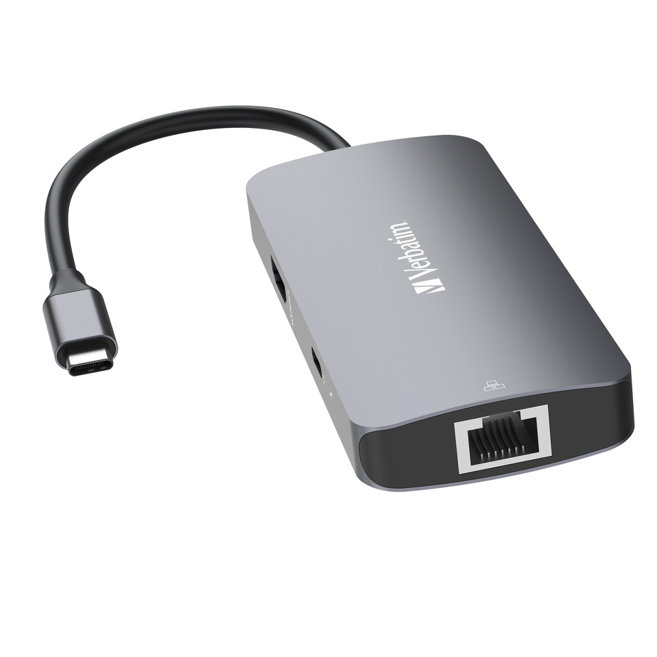 USB-C Hub, Ethernet Port, RJ45, Adapter, Aluminum