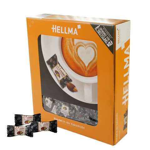 Mandeln in Kakaohülle, 380 Stück HELLMA 70000173