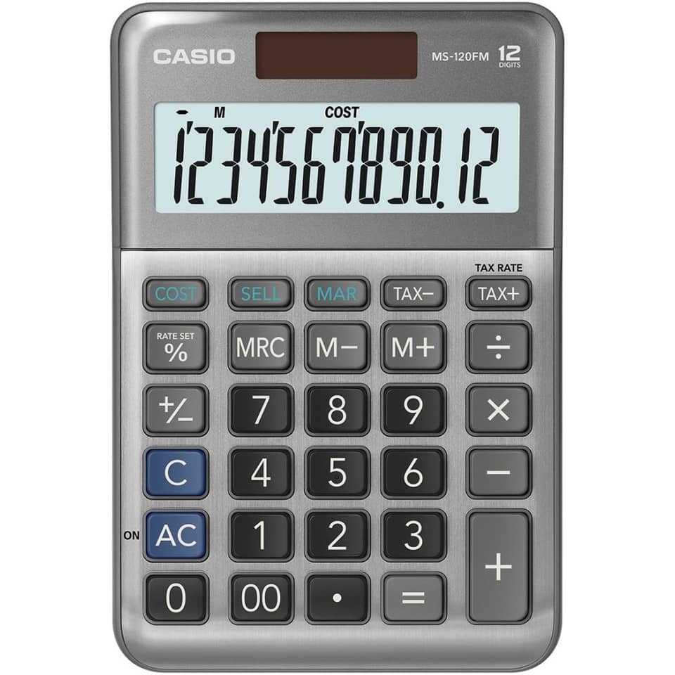 Taschenrechner, Casio, Tastatur, Elektronik, Calc