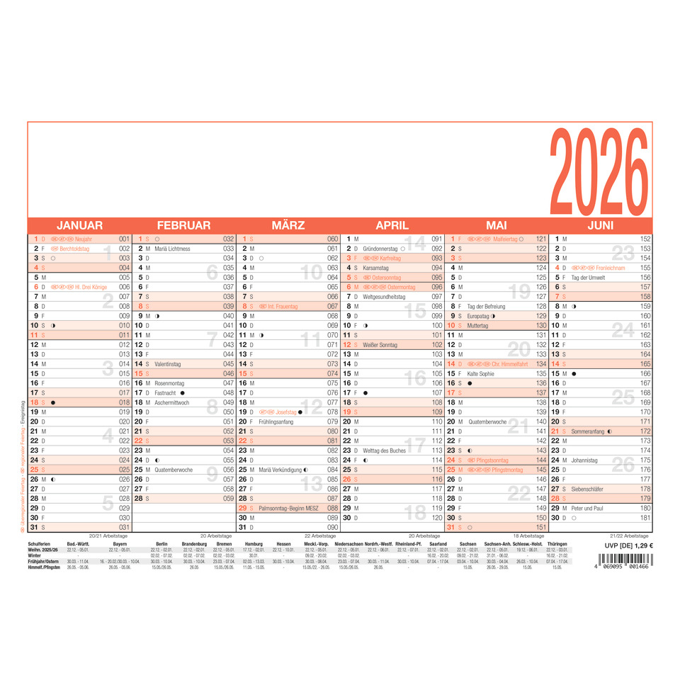 Text, Seite, Kalender