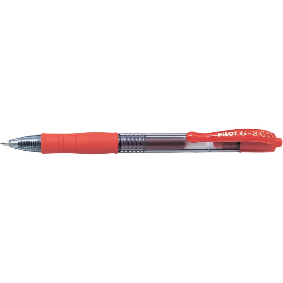 Kugelschreiber, Kugelschreiber-Umschalter, G2-Tinte, Rot, Schreibgerät