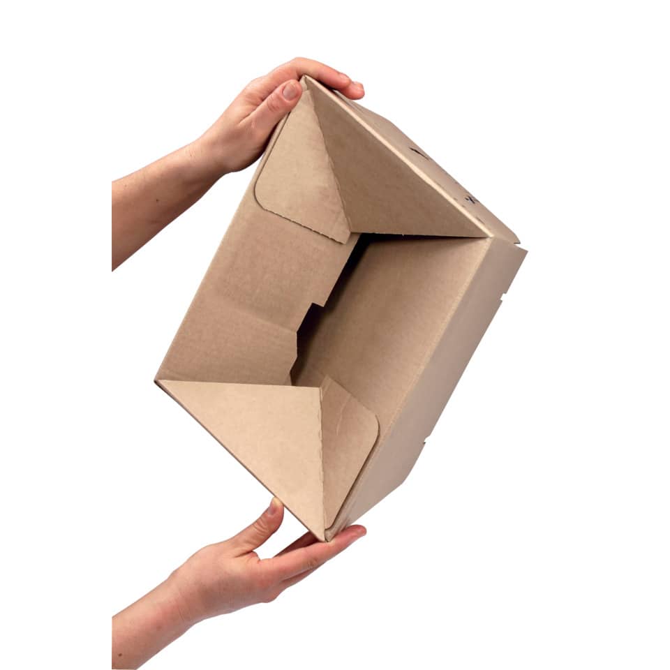Kiste, Karton, Lieferung des Pakets, Person