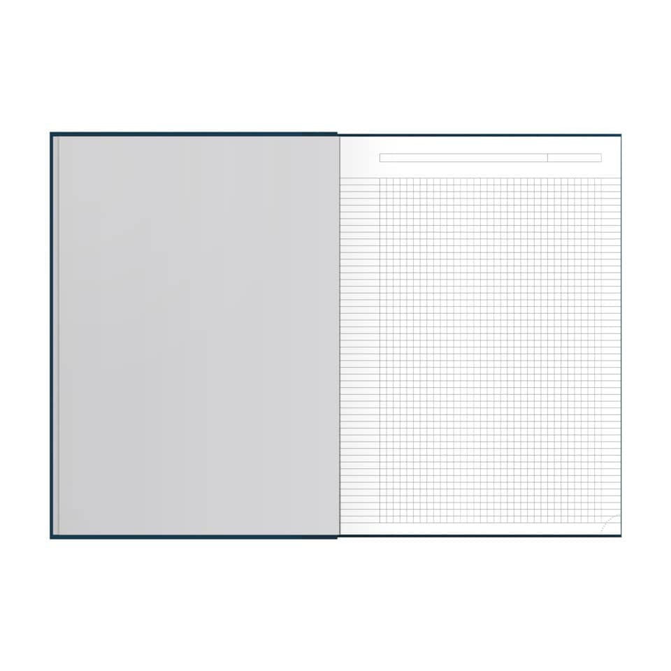 Notizbuch, Planer, Rasterheft, geline Seite, weiches Cover