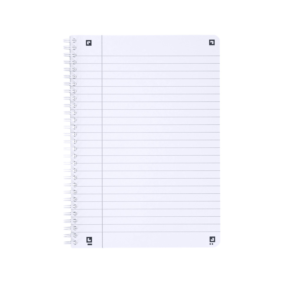 Notizbuch, Spiralheft, Linienpapier, Kladde, A4-Format