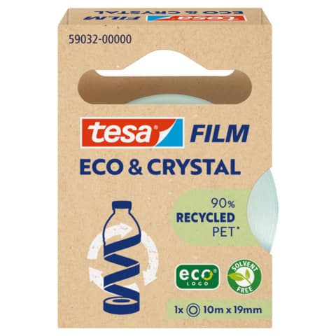 Klebefilm tesafilm® eco & crystal, 10mx19mm TESA 59032-00000-01