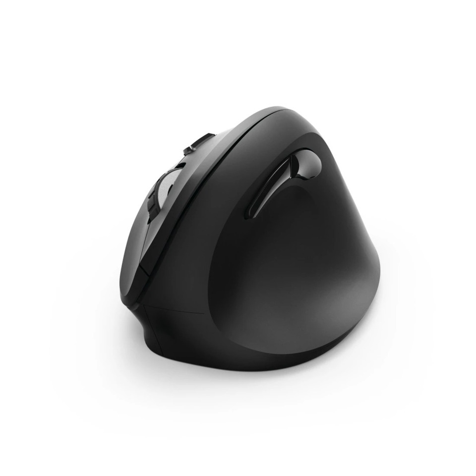 Maus, Mauspad-Set, Kabellose Maus, Schwarz, Ergonomisch