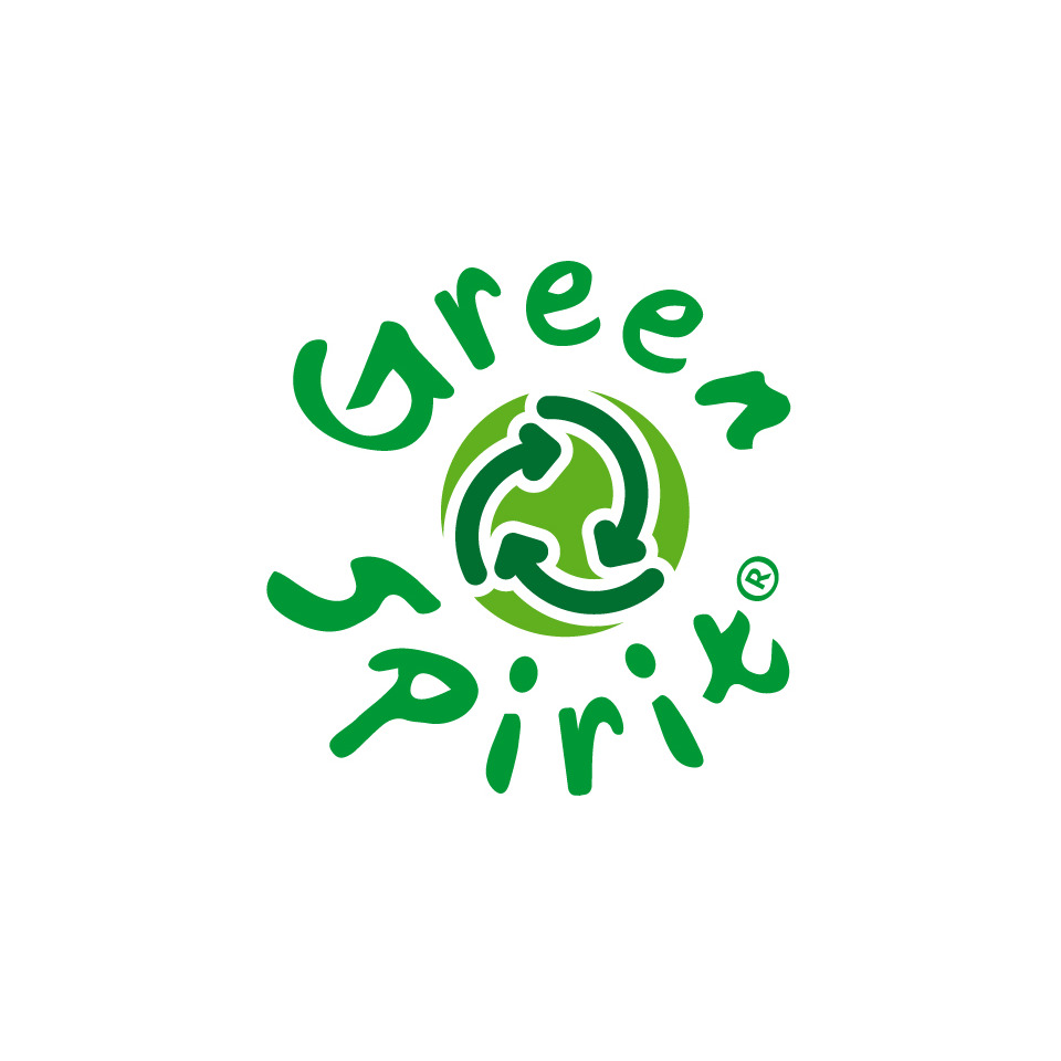 logo, grün, rund, abstrakt, symbol